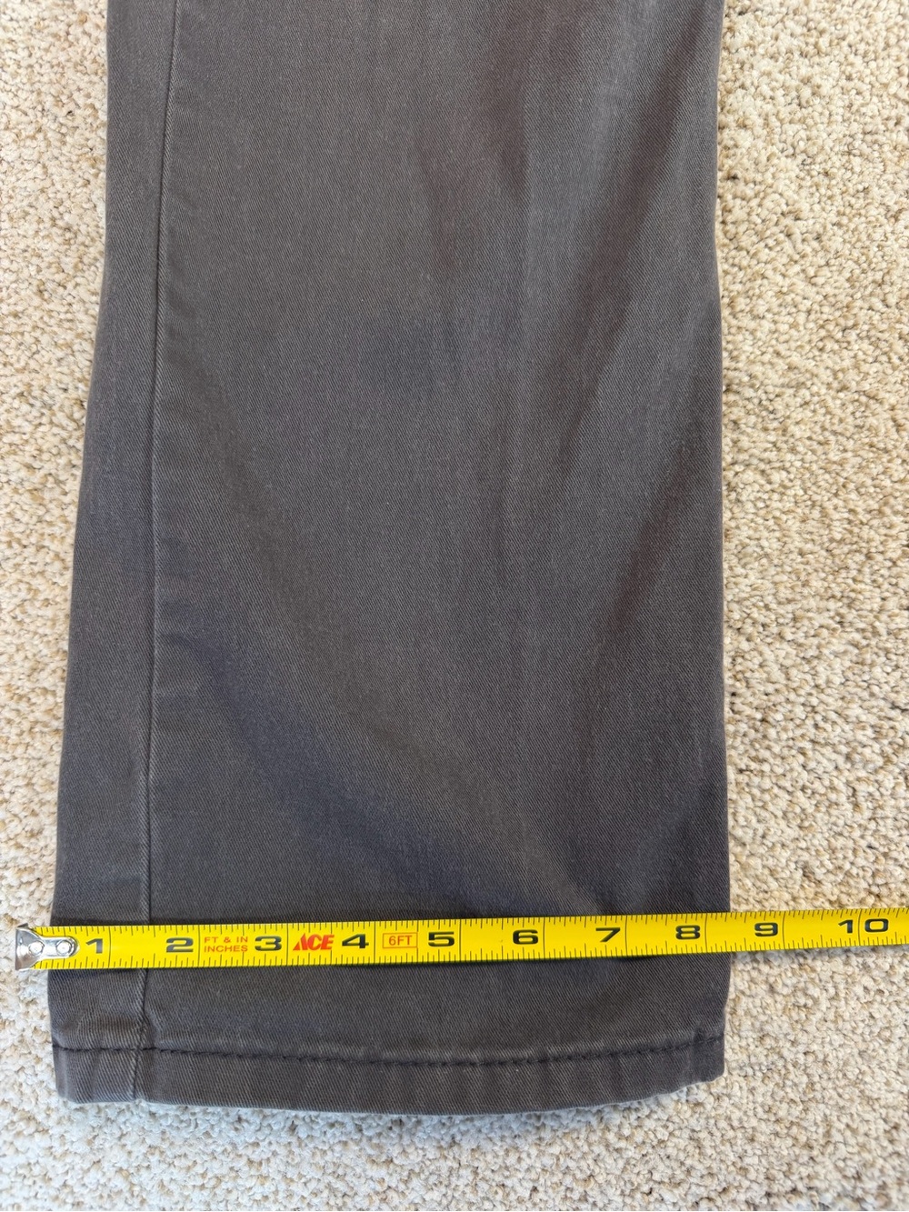 Levi's 514 Men's Jeans Pants Straight Fit Soft Twill 38x32 Slate Gray - Picture 9 of 9